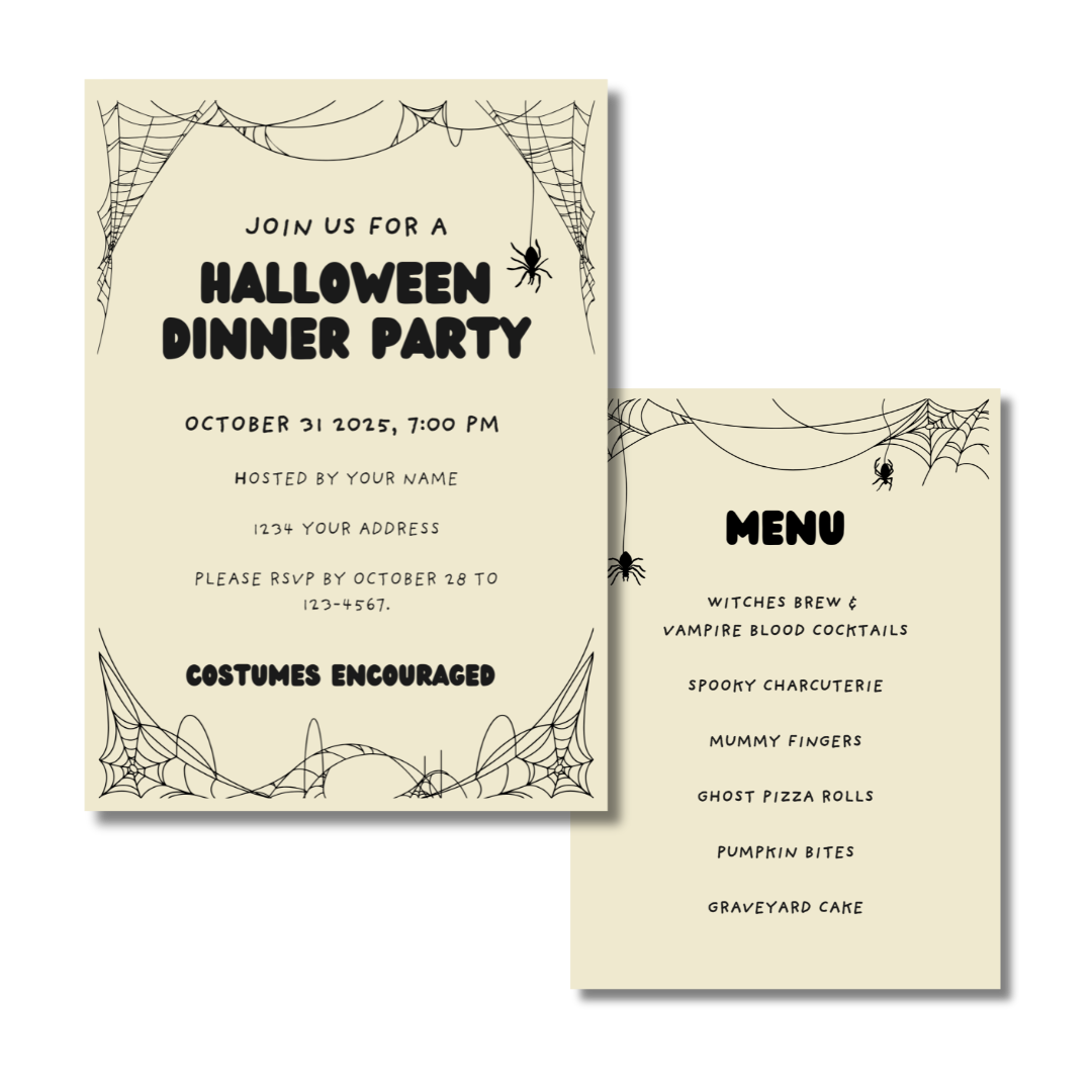 Halloween Dinner Party